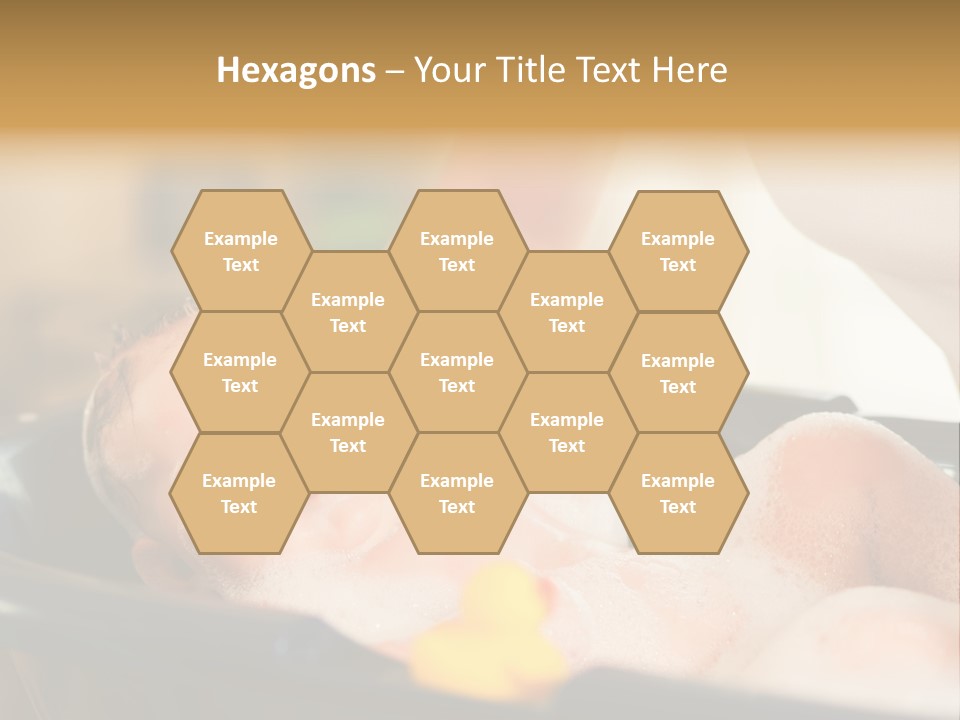 Protection Bath Safety PowerPoint Template