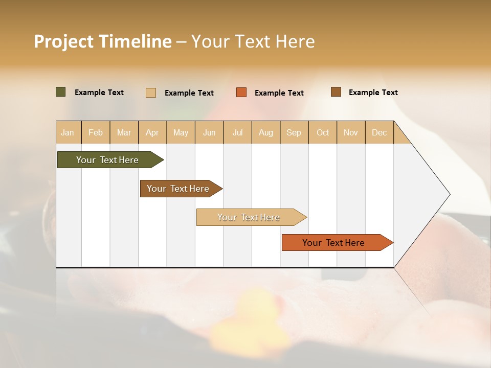Protection Bath Safety PowerPoint Template