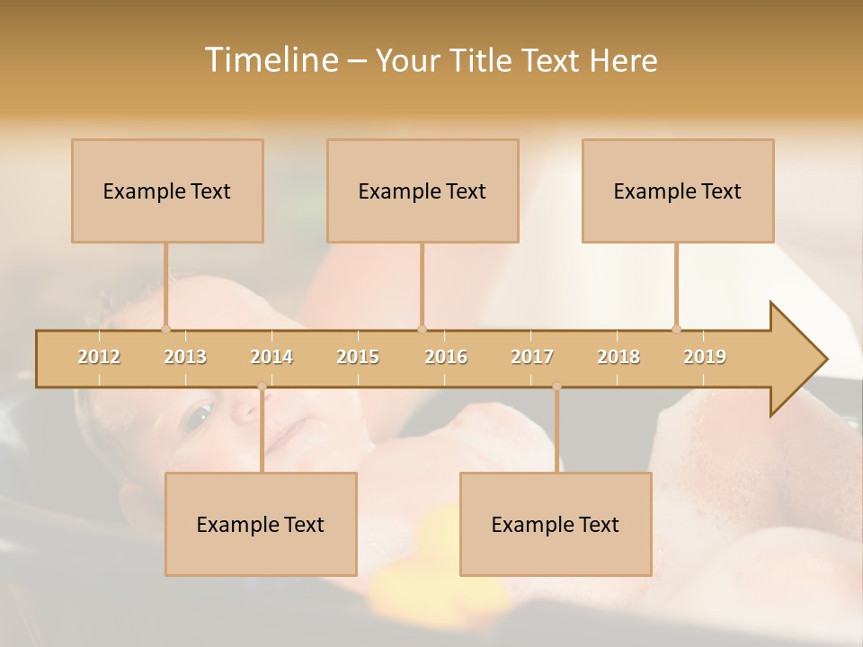 Protection Bath Safety PowerPoint Template
