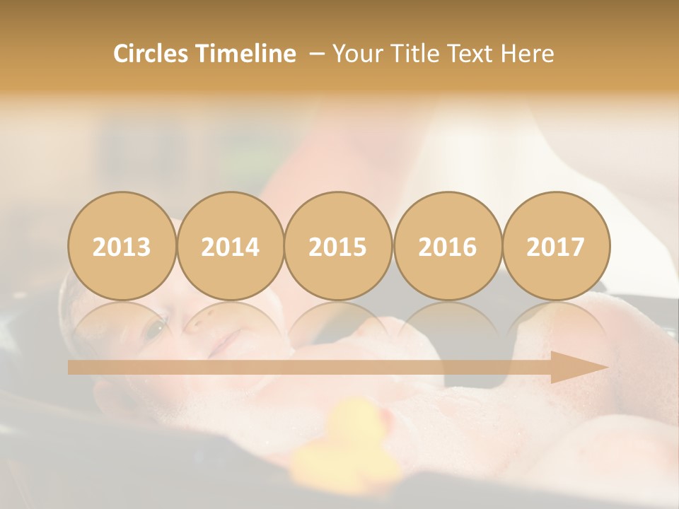 Protection Bath Safety PowerPoint Template