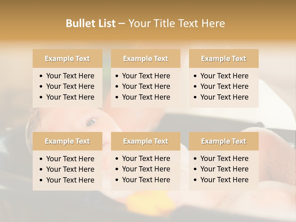 Protection Bath Safety PowerPoint Template