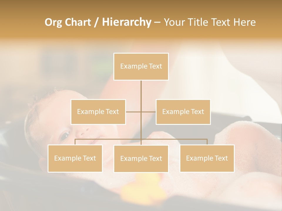Protection Bath Safety PowerPoint Template