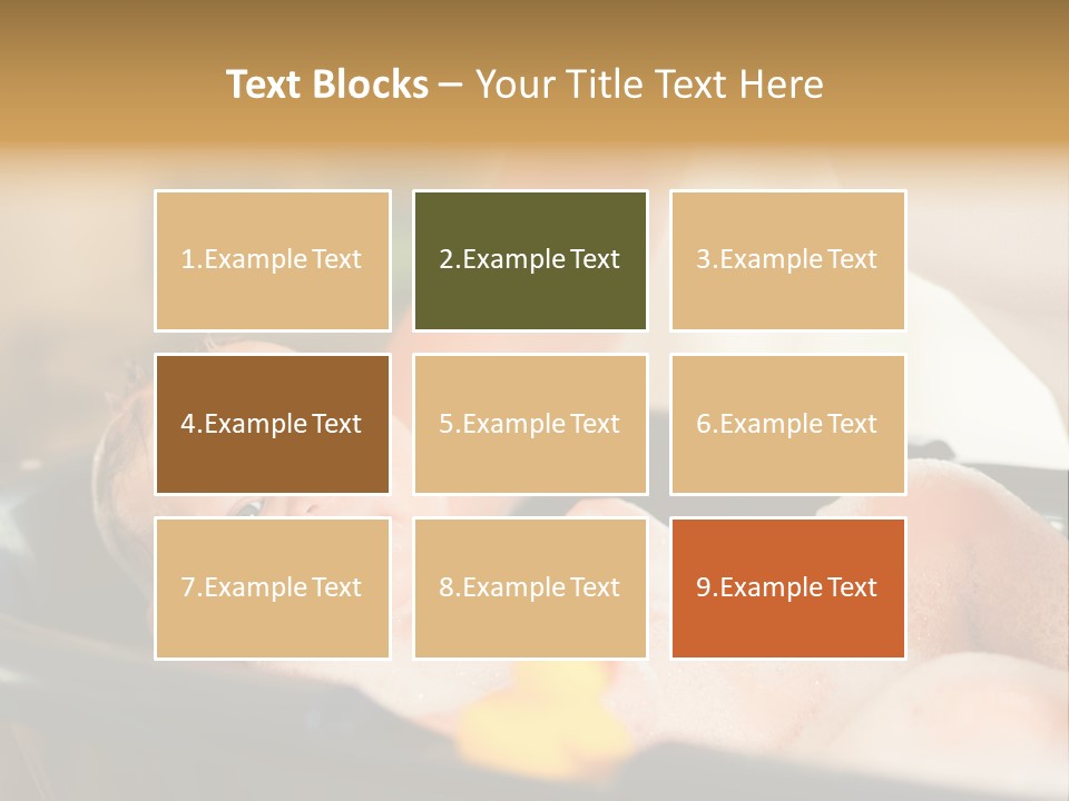 Protection Bath Safety PowerPoint Template