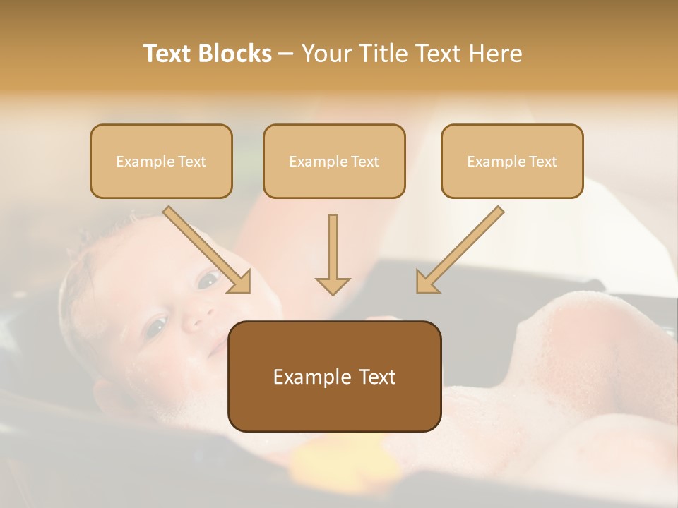 Protection Bath Safety PowerPoint Template