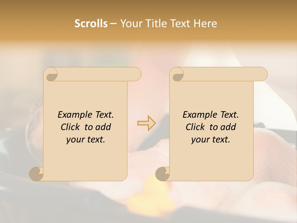 Protection Bath Safety PowerPoint Template