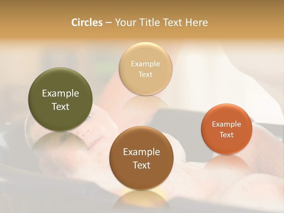 Protection Bath Safety PowerPoint Template