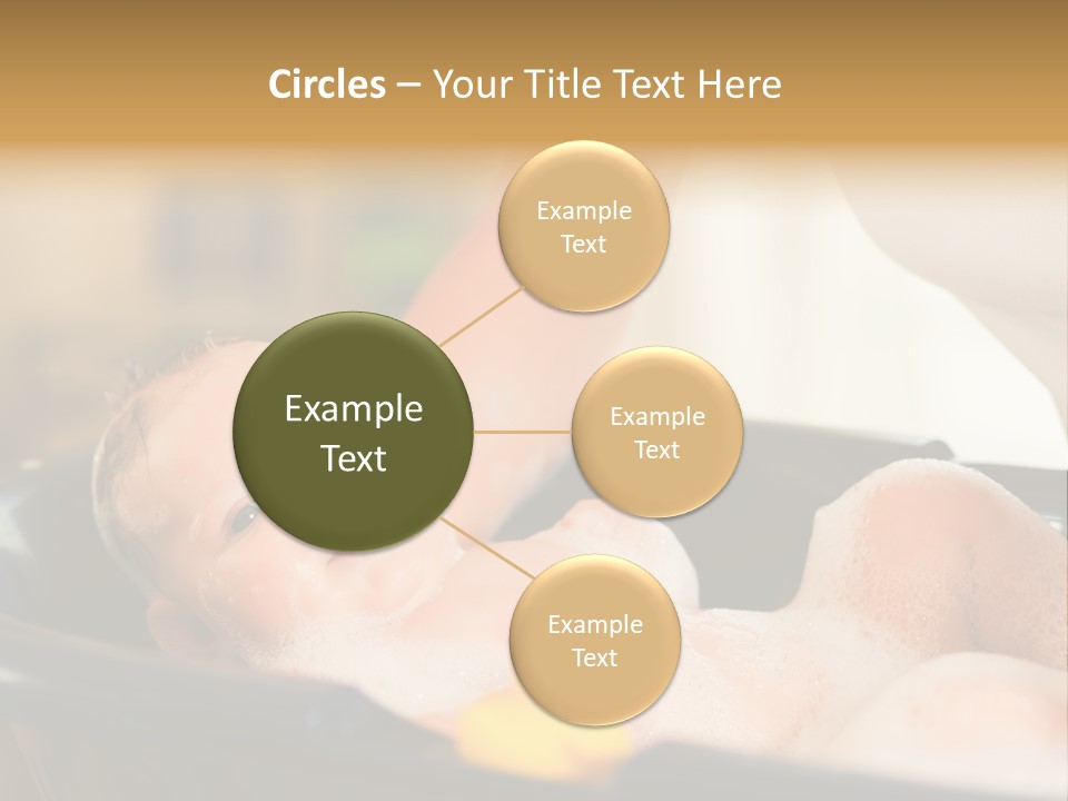 Protection Bath Safety PowerPoint Template