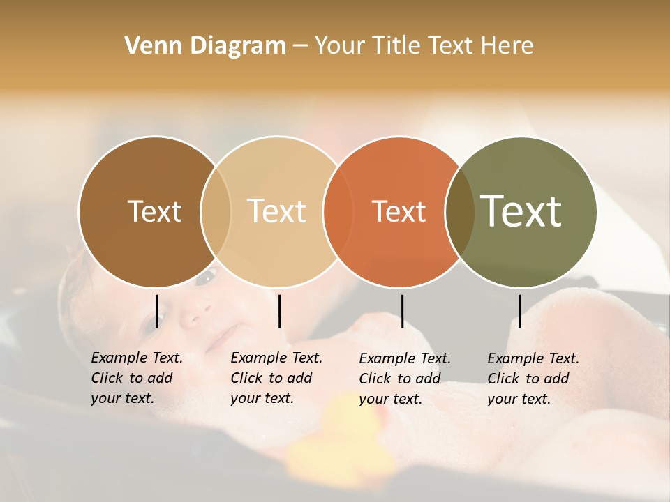 Protection Bath Safety PowerPoint Template