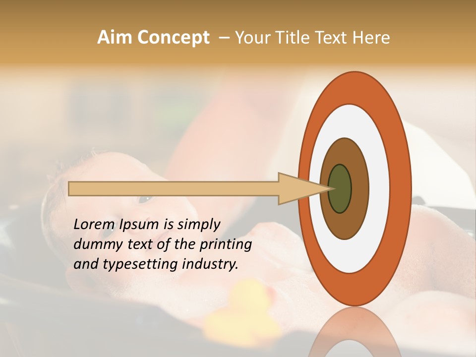 Protection Bath Safety PowerPoint Template