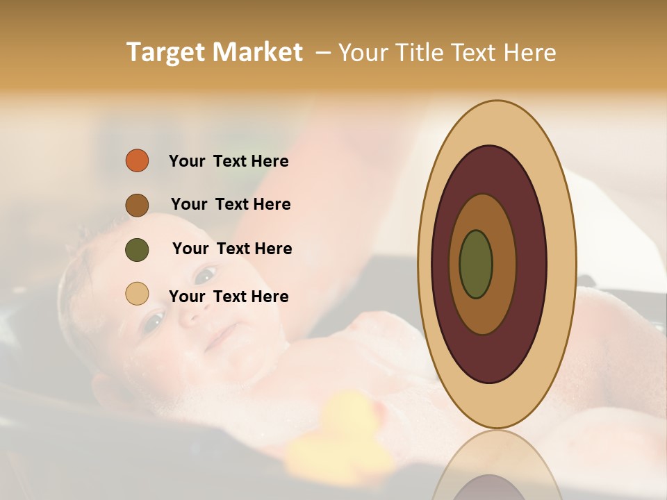 Protection Bath Safety PowerPoint Template