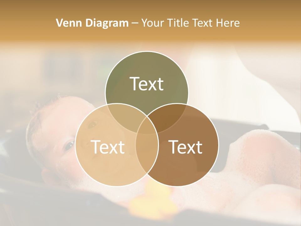 Protection Bath Safety PowerPoint Template