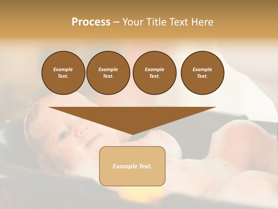 Protection Bath Safety PowerPoint Template