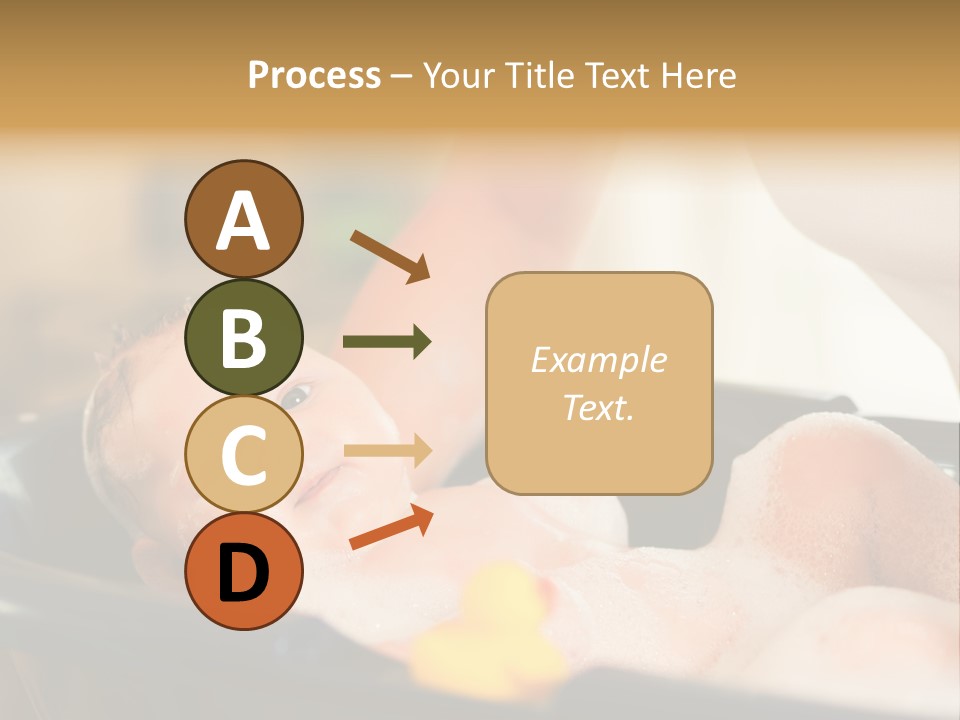 Protection Bath Safety PowerPoint Template