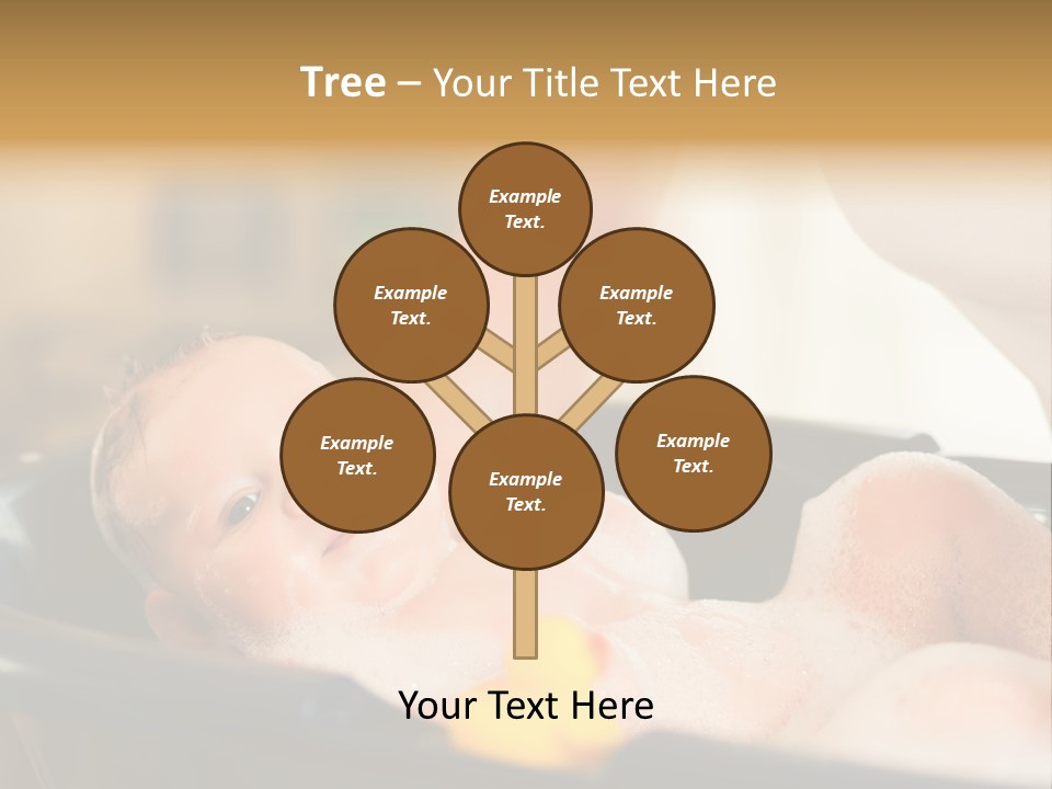 Protection Bath Safety PowerPoint Template
