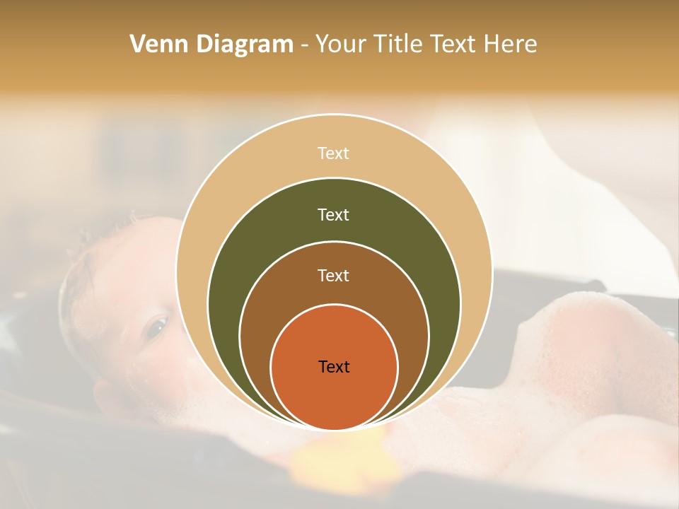 Protection Bath Safety PowerPoint Template