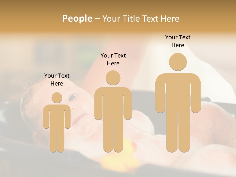 Protection Bath Safety PowerPoint Template