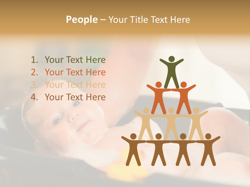 Protection Bath Safety PowerPoint Template