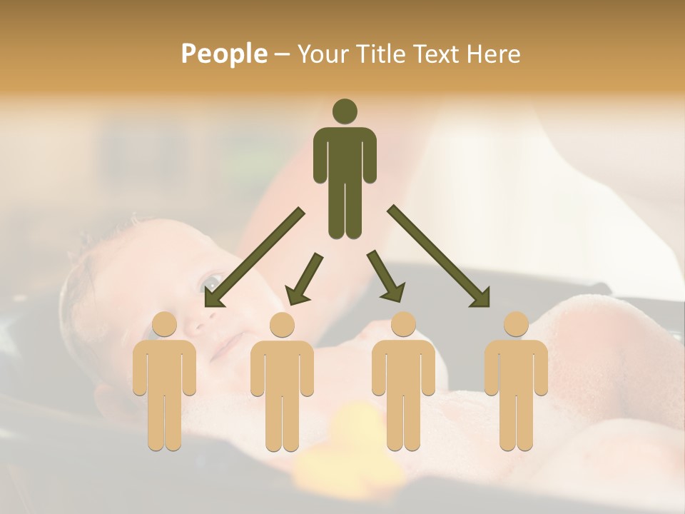 Protection Bath Safety PowerPoint Template