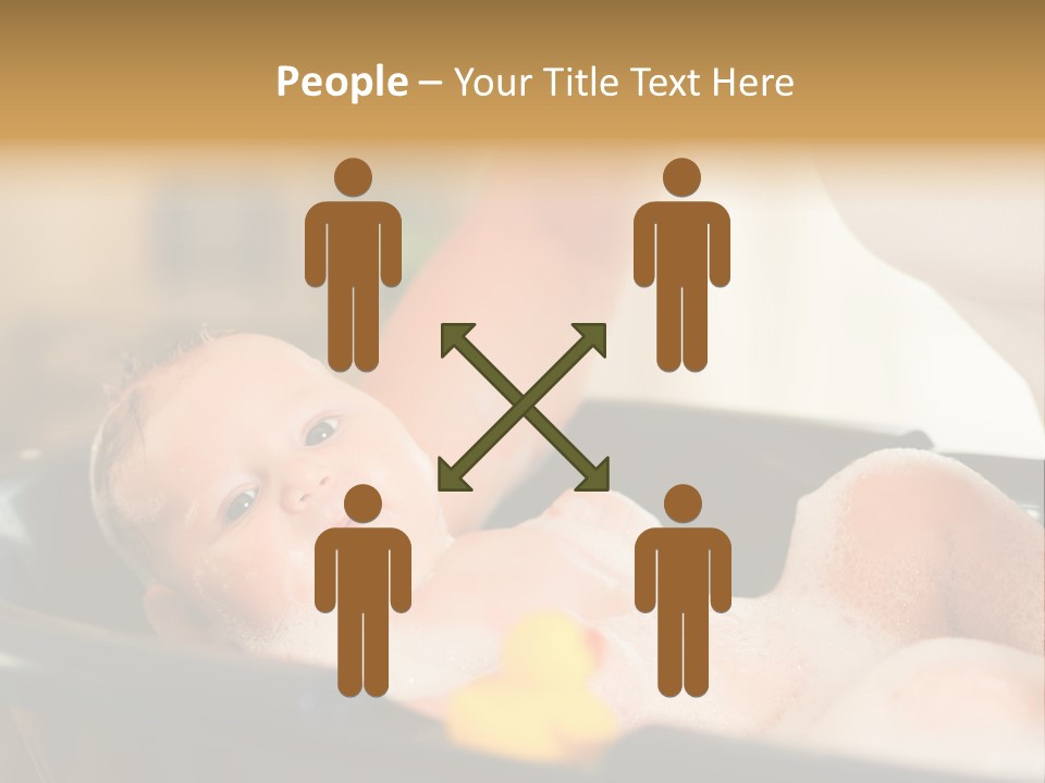 Protection Bath Safety PowerPoint Template