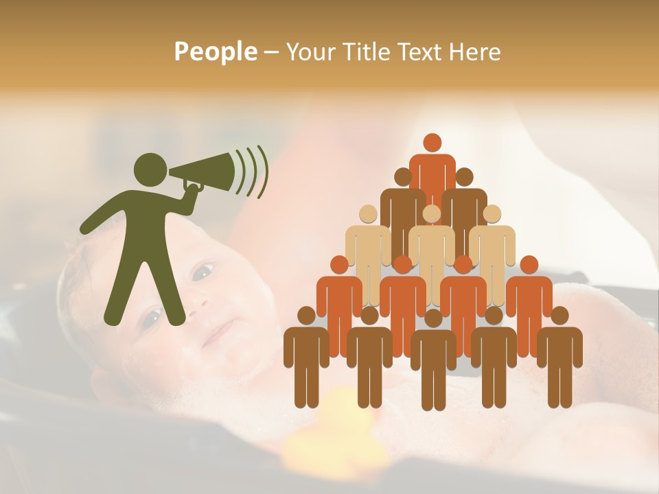 Protection Bath Safety PowerPoint Template