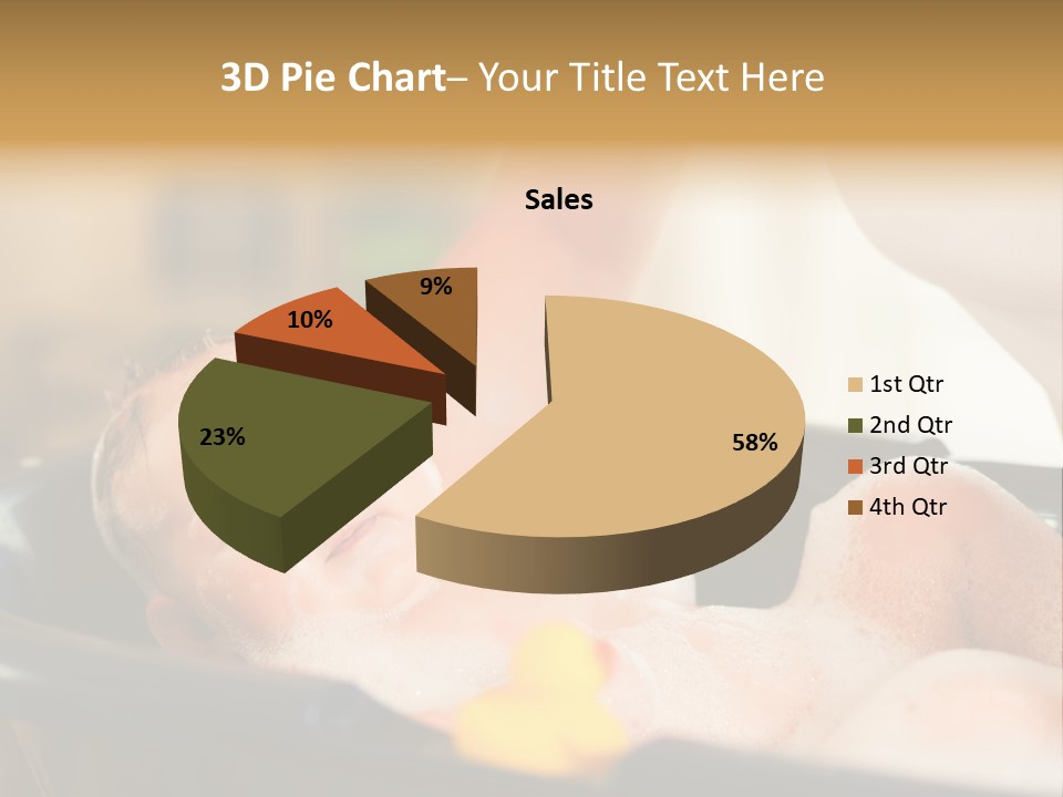 Protection Bath Safety PowerPoint Template