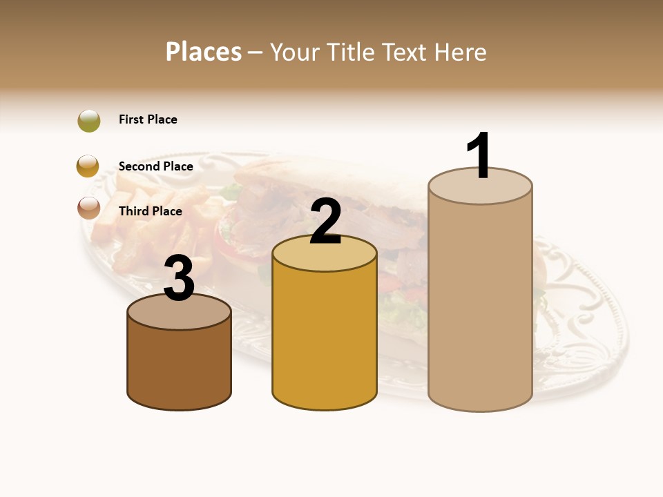 Barbecue Onion Cow PowerPoint Template