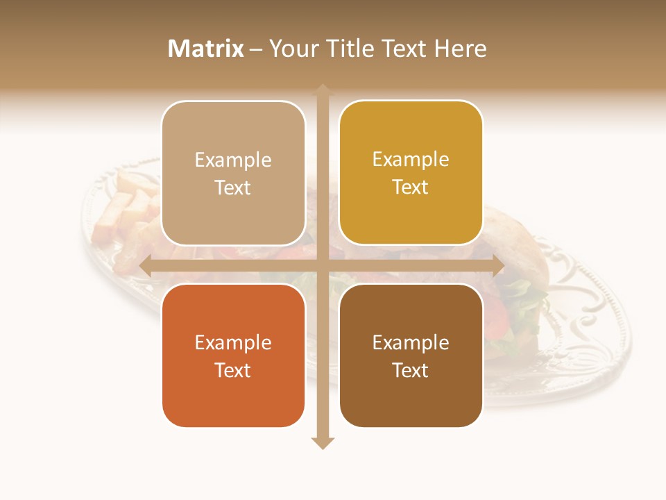 Barbecue Onion Cow PowerPoint Template