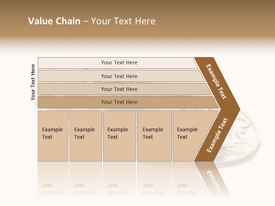 Barbecue Onion Cow PowerPoint Template
