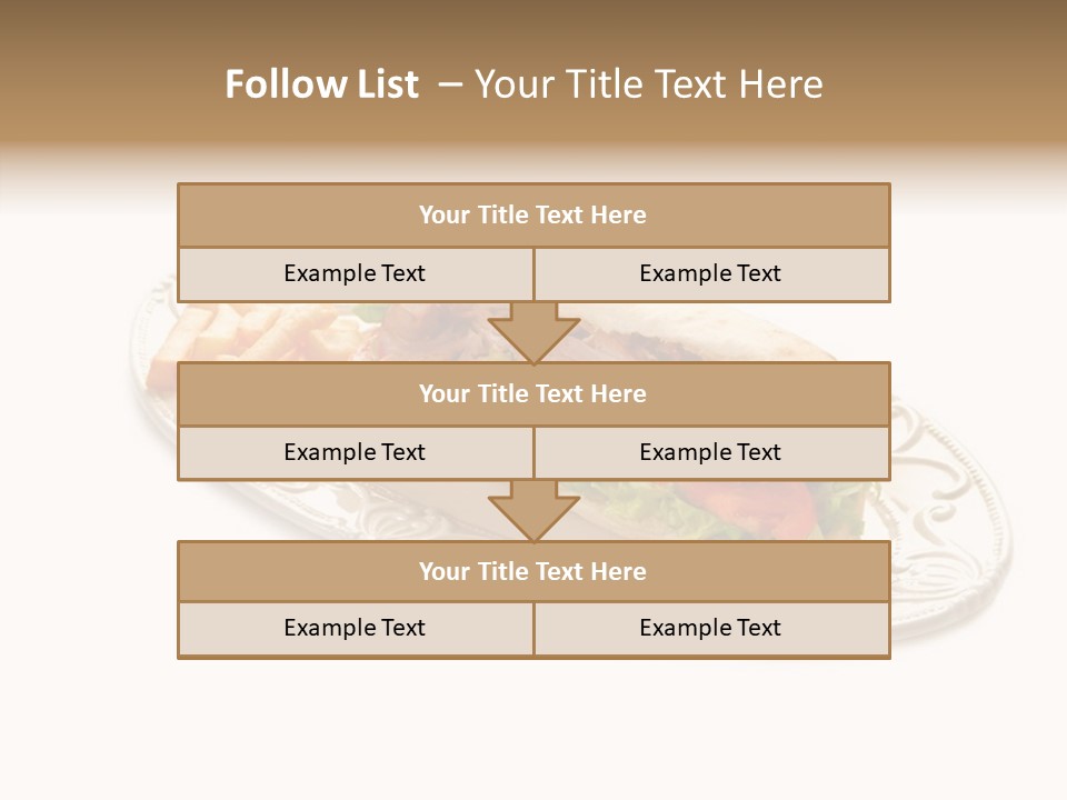 Barbecue Onion Cow PowerPoint Template