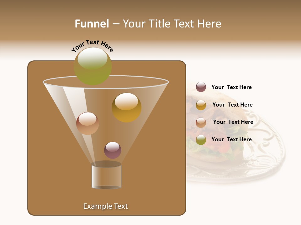 Barbecue Onion Cow PowerPoint Template