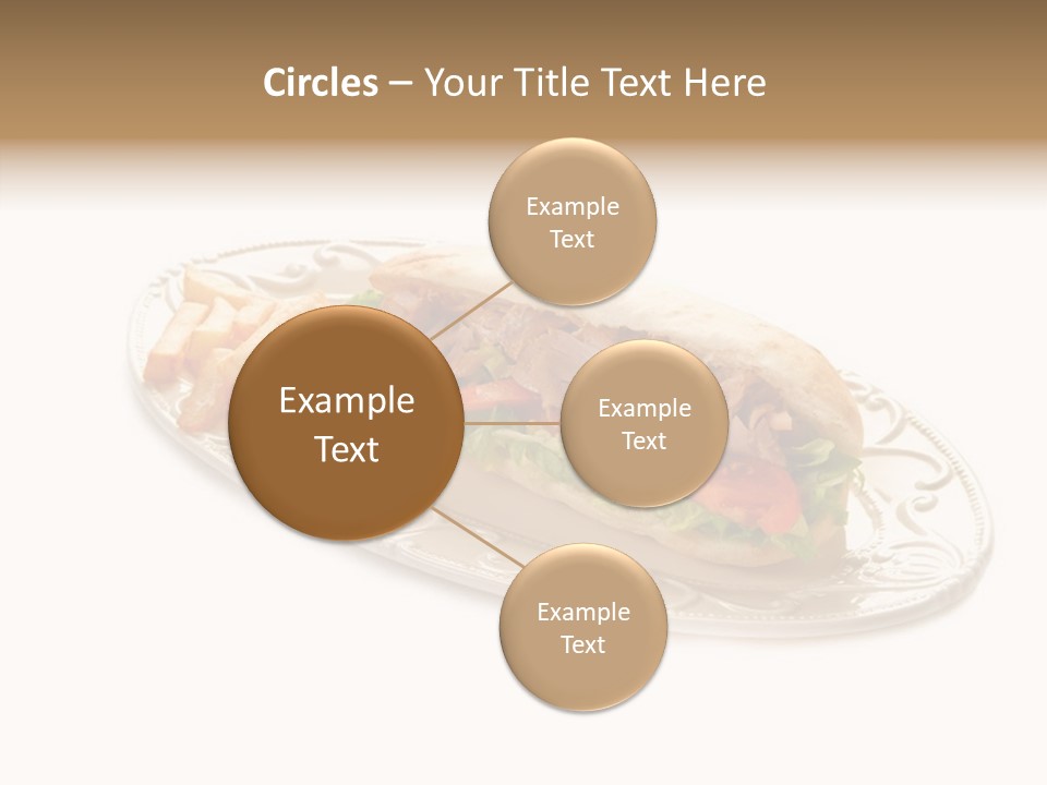 Barbecue Onion Cow PowerPoint Template