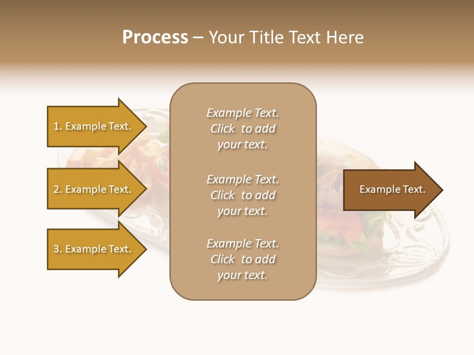 Barbecue Onion Cow PowerPoint Template