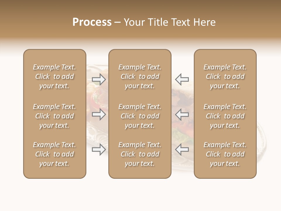 Barbecue Onion Cow PowerPoint Template
