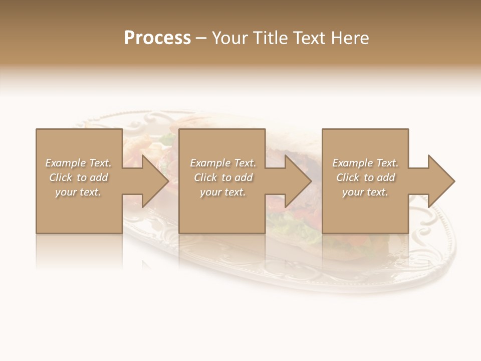Barbecue Onion Cow PowerPoint Template