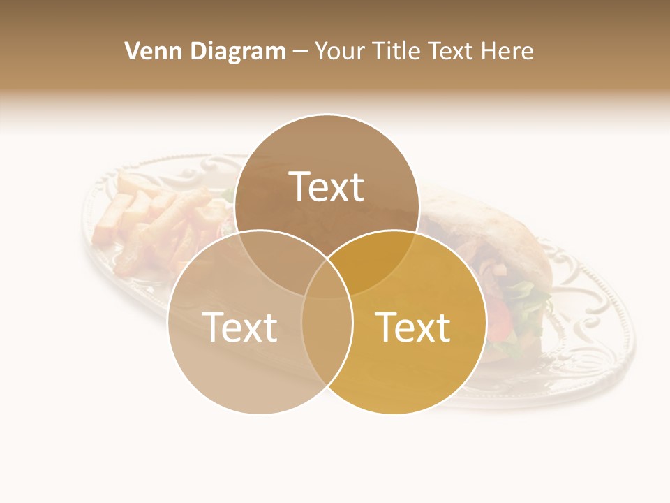 Barbecue Onion Cow PowerPoint Template