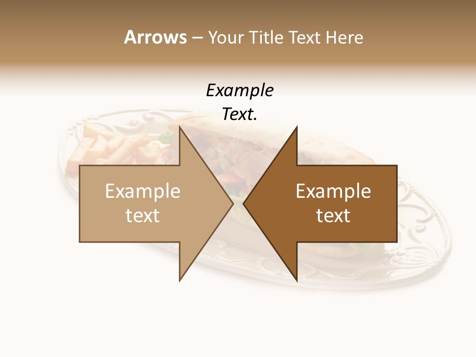 Barbecue Onion Cow PowerPoint Template