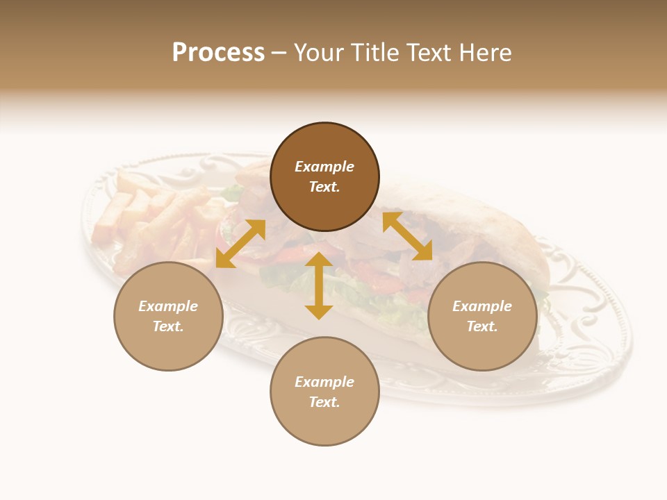Barbecue Onion Cow PowerPoint Template