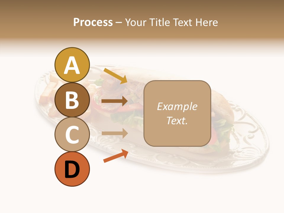 Barbecue Onion Cow PowerPoint Template