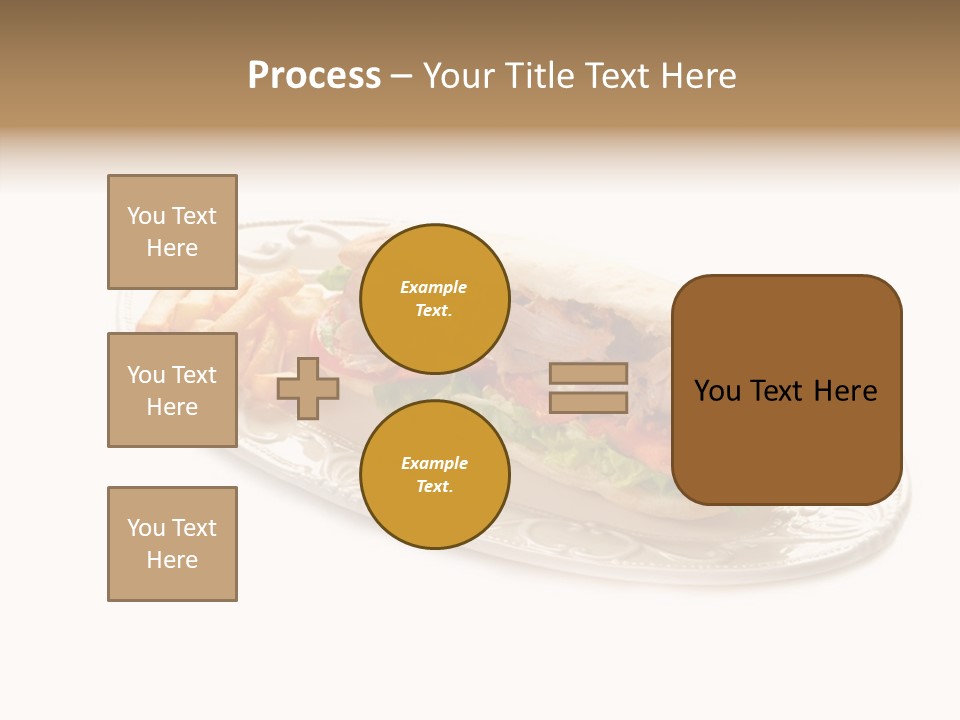 Barbecue Onion Cow PowerPoint Template