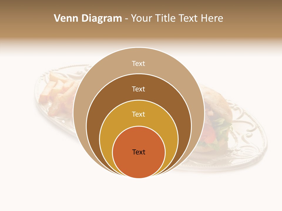 Barbecue Onion Cow PowerPoint Template