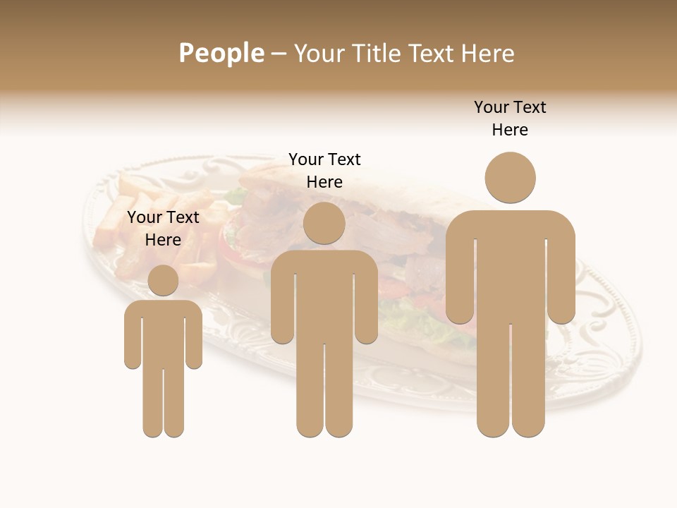 Barbecue Onion Cow PowerPoint Template