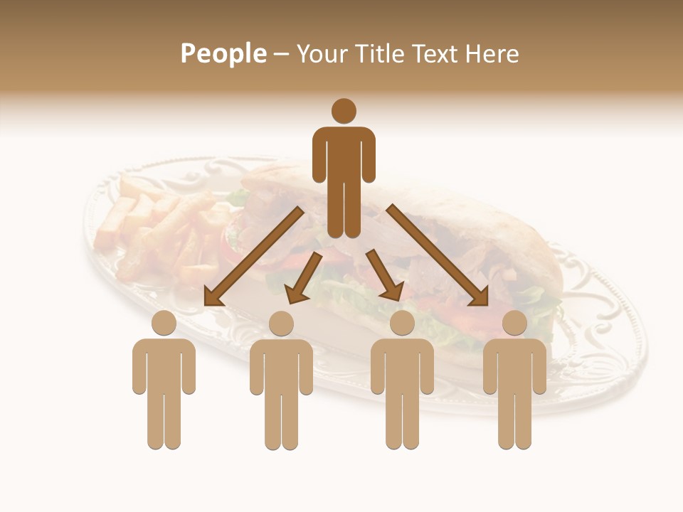 Barbecue Onion Cow PowerPoint Template