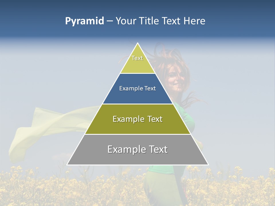 Cute Smiling Sky PowerPoint Template