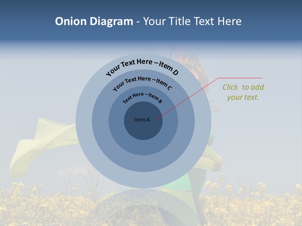 Cute Smiling Sky PowerPoint Template