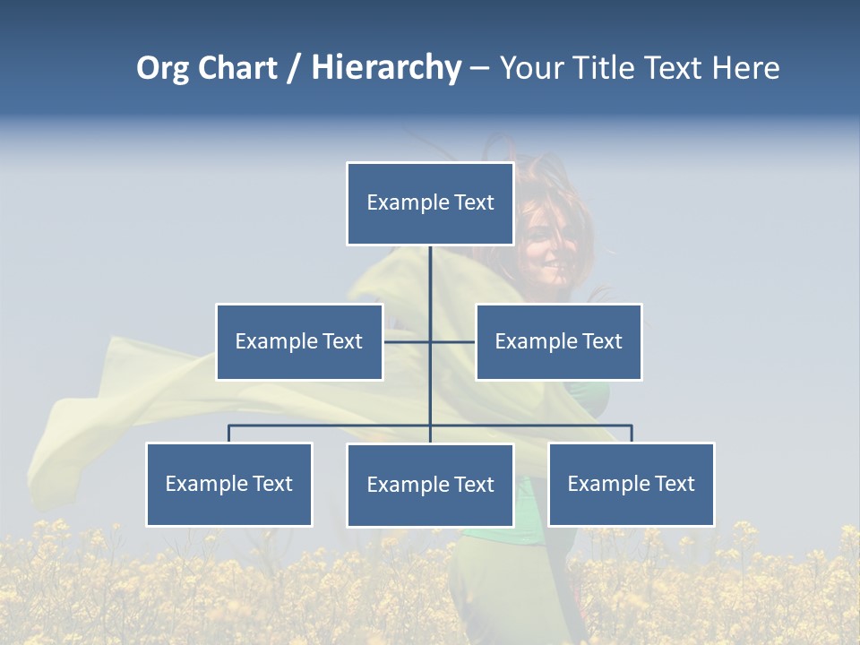 Cute Smiling Sky PowerPoint Template