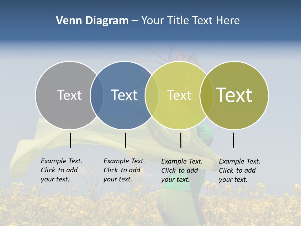 Cute Smiling Sky PowerPoint Template