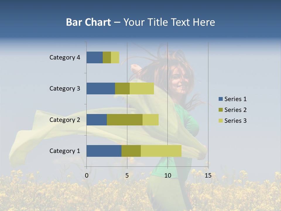 Cute Smiling Sky PowerPoint Template