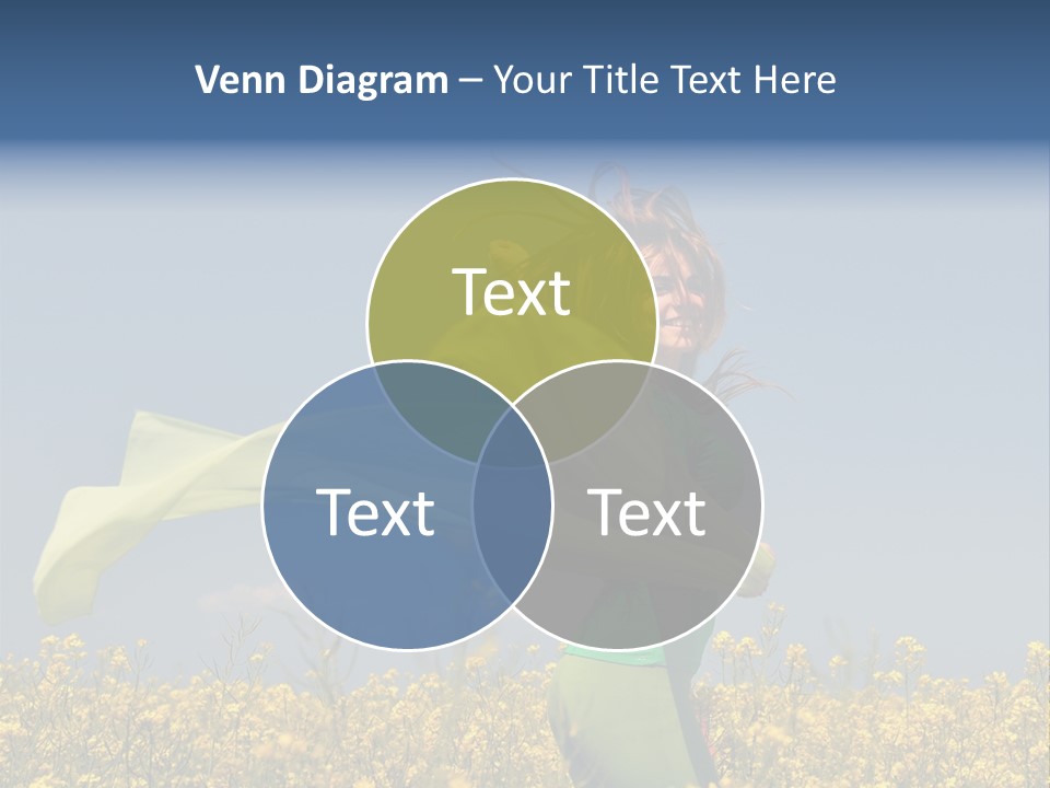 Cute Smiling Sky PowerPoint Template