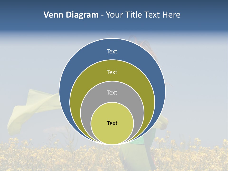 Cute Smiling Sky PowerPoint Template