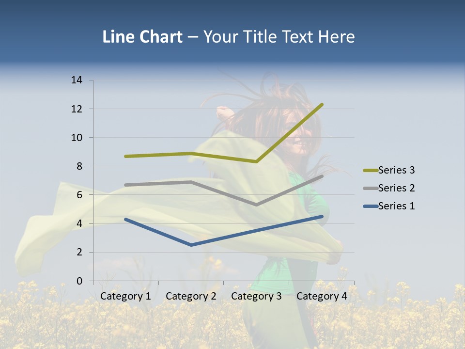 Cute Smiling Sky PowerPoint Template
